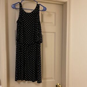 Robert Louis Black and White Polka Dot Dress